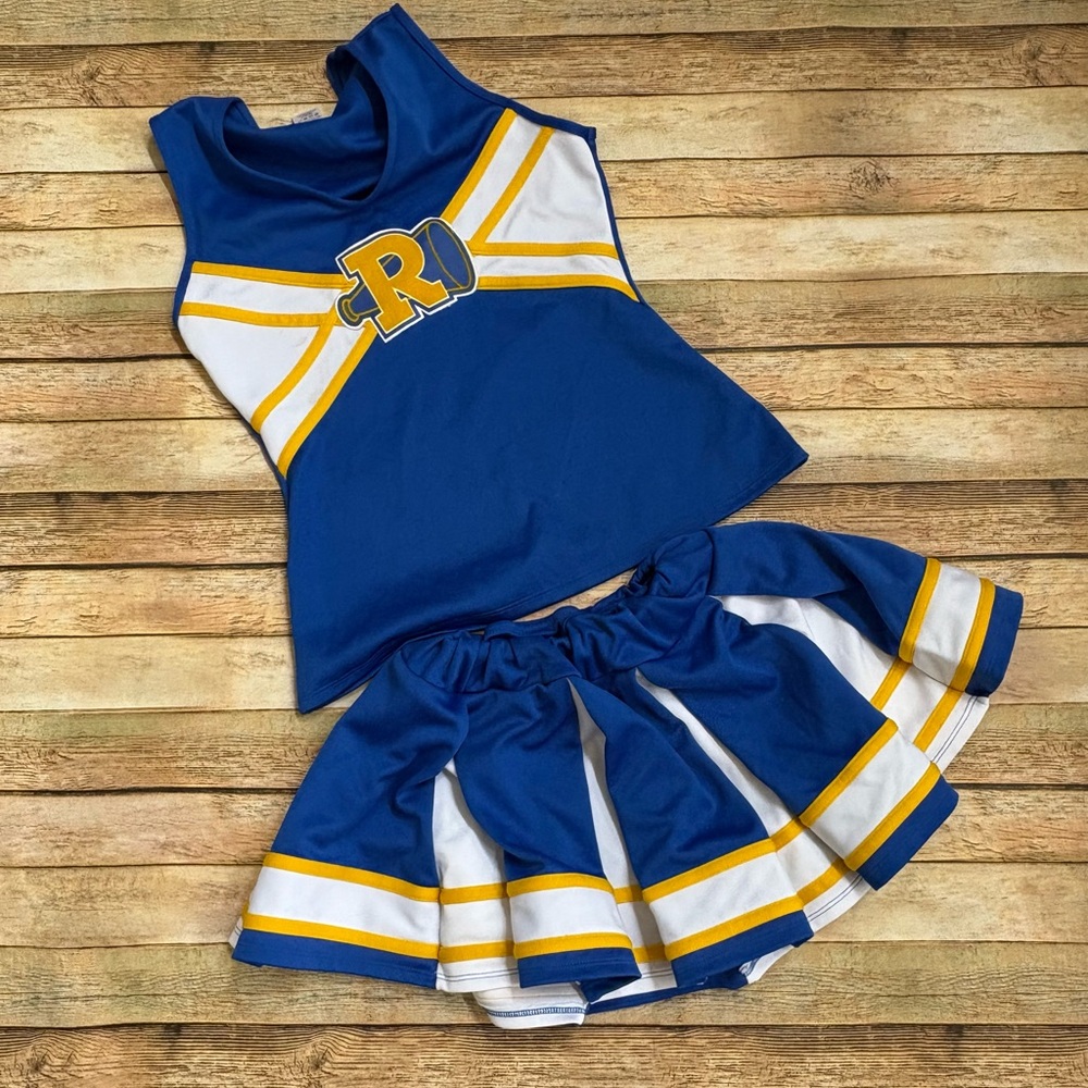 Riverdale Blue and White Cheerleader Outfit